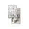 Z-Lite Aubrey 1 Light Wall Sconce, Brushed Nickel & Clear 1931-1S-BN - alternate 3